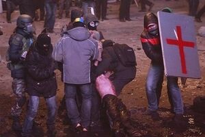 Столкновения на Грушевского