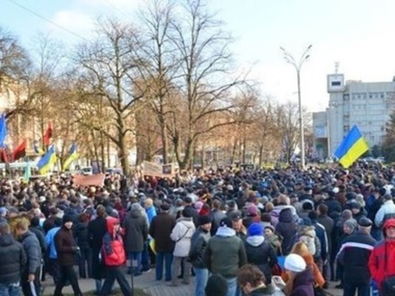 Митинг в Полтаве