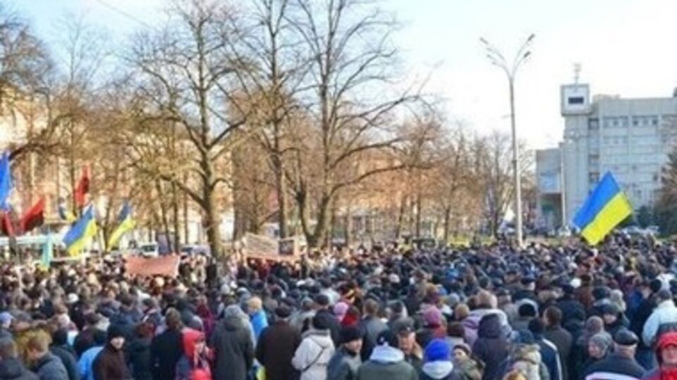 Митинг в Полтаве