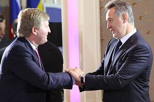 Ринат Ахметов и Дмитрий Фирташ