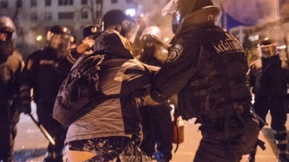 Милиция защитила харьковских активистов