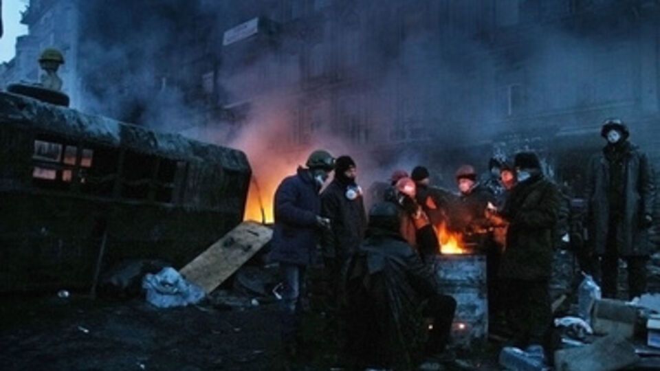 Ледяные будни Майдана. Фоторепортаж