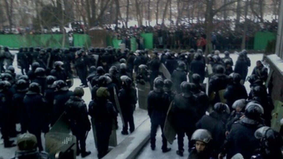 Протесты в Днепропетровске