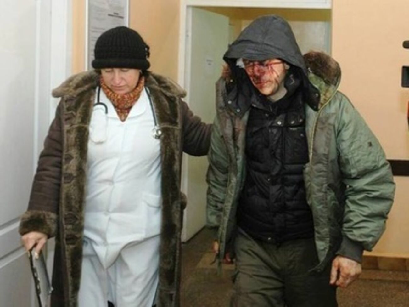 Пострадавшие во время штурма Черкасской ОГА