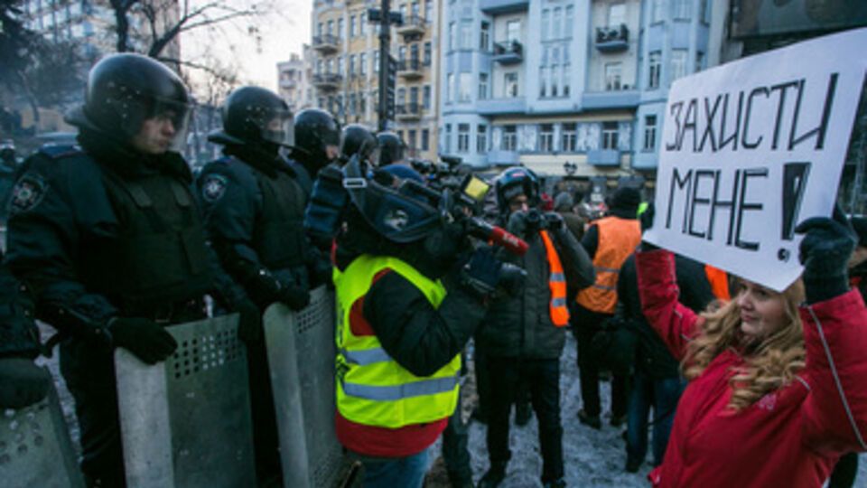 Журналисты пришли к силовикам напомнить: пресса – не мишени. Фоторепортаж