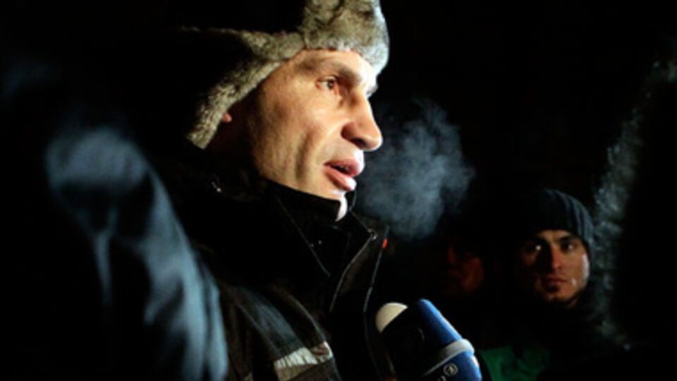 Виталий Кличко делает заявление