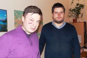 Сидор Кизин и Андрей Ильенко после избиения