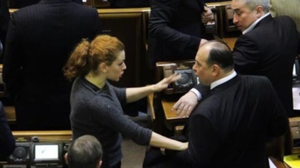 Леся Оробец и Владимир Струк