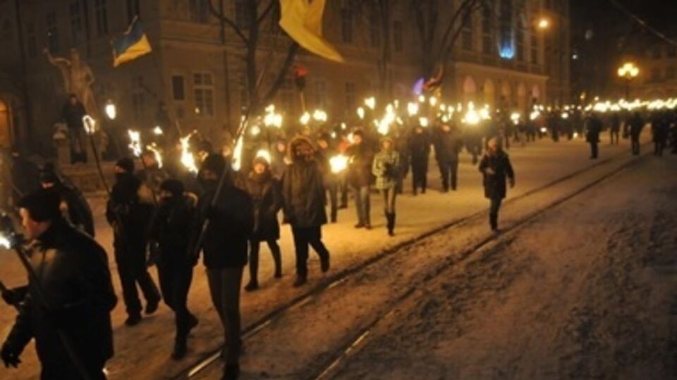 Акция памяти во Львове