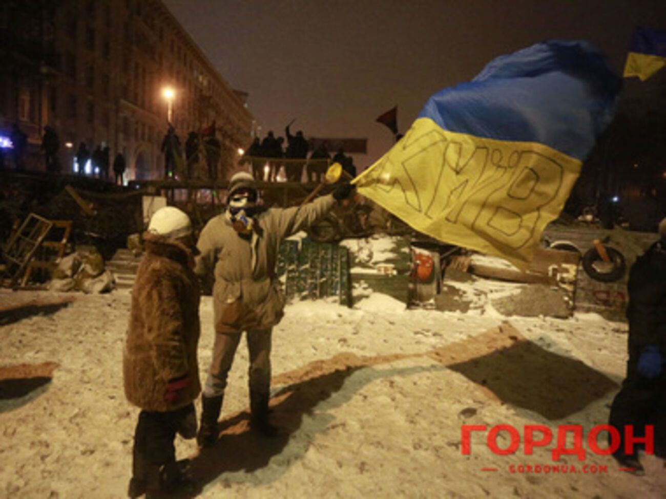 Столкновения на Грушевского начались 19 января