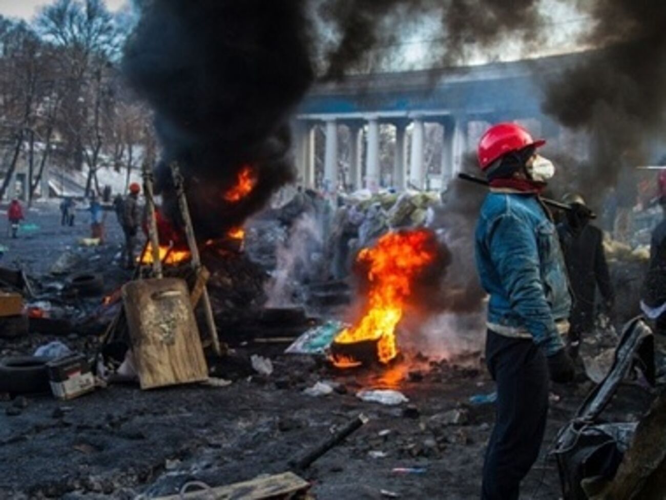 Столкновения на Грушевского