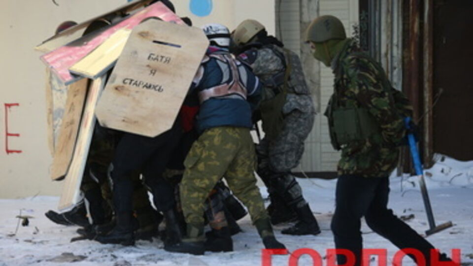 Самооборона Евромайдана в мирное время активно тренируется. Фоторепортаж