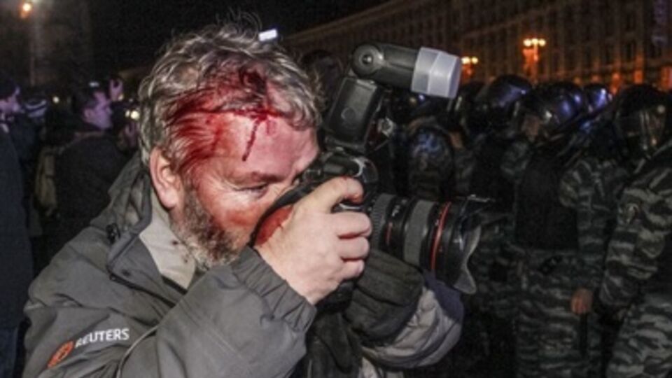 Пострадавший сотрудник Reuters Глеб Гаранич