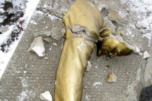 Ранее Ленина снесли в Котовске