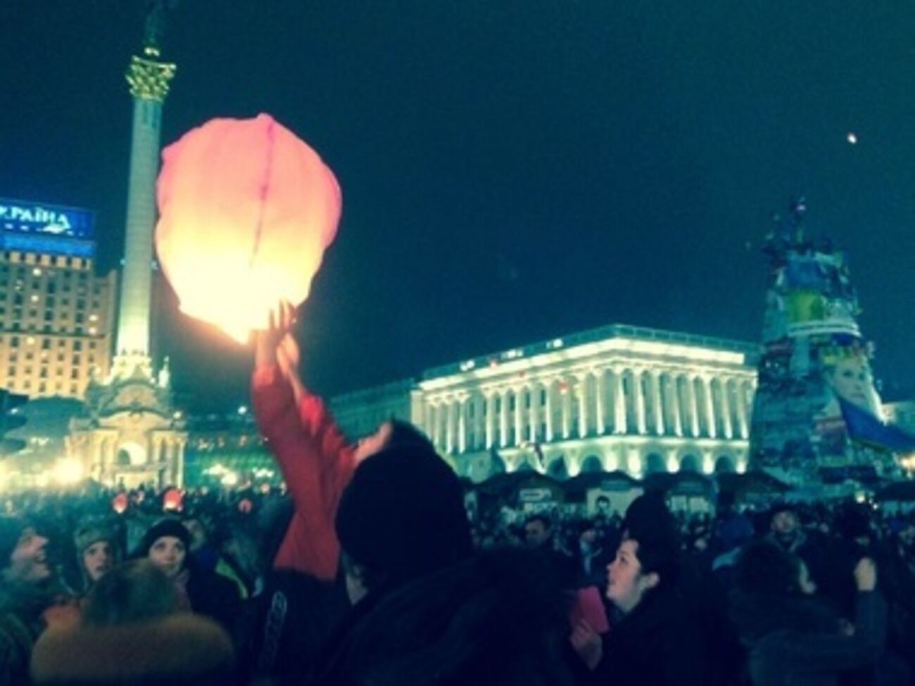 Рождество на Майдане встретят несколько сотен тысяч человек