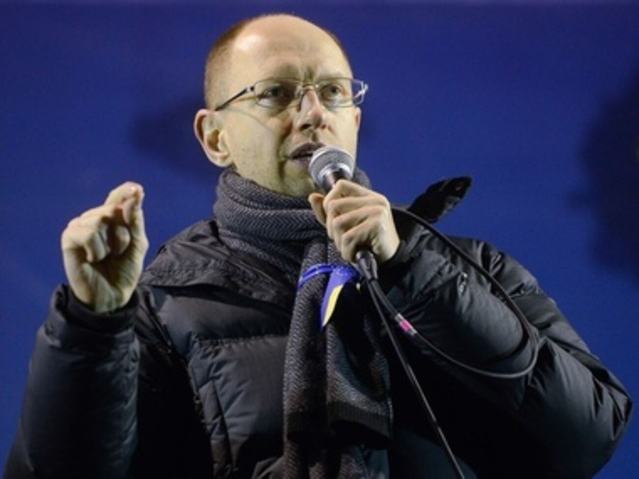 Арсений Яценюк на Евромайдане