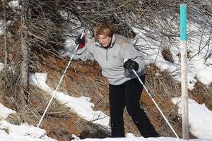 Ангела Меркель отдыхала в Альпах