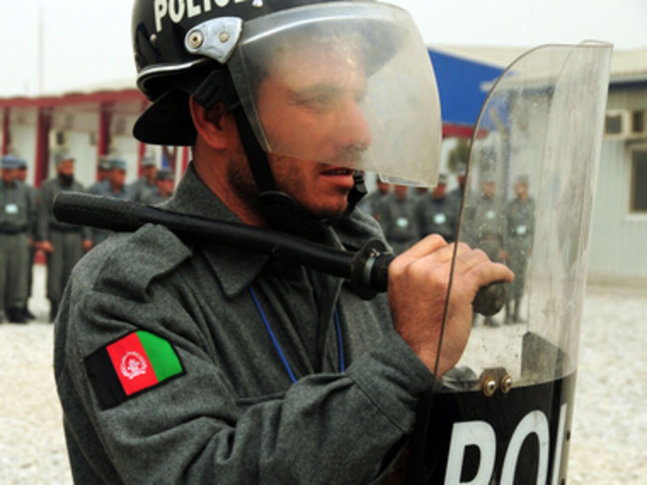 Афганский полицейский