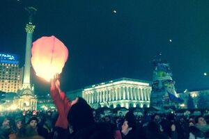 На Майдане Незалежности частично отключили электричество