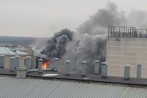 Пожар вспыхнул в 11.29, удалось его погасить в 14.10