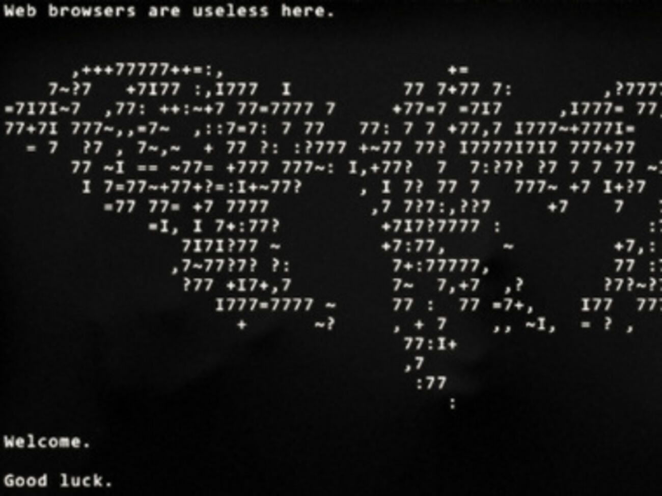 Скрин одной из загадок