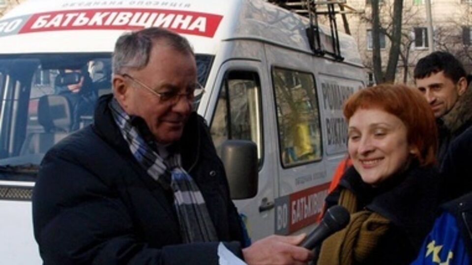 Владимир Яворивский (слева)