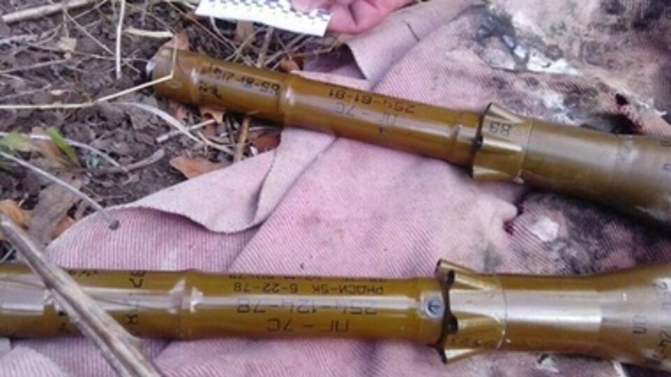 Саперы обезвредили снаряды и передали на экспертизу