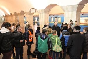 Минирование "Крещатика" не подтвердилось