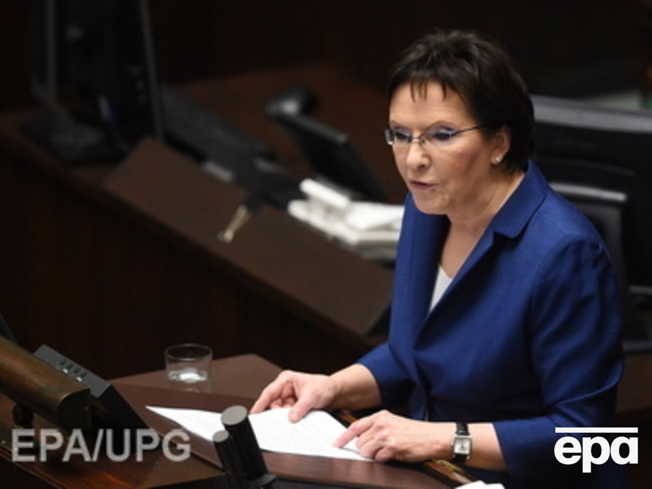 Копач заявила, что ее кабинет будет придерживаться "прагматичной политики" в отношении Украины