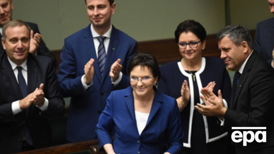 Премьер-министр Польши Эва Копач