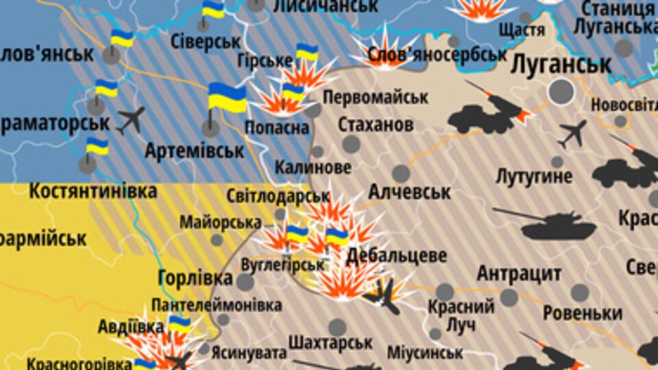 Террористы продолжают атаковать силы АТО