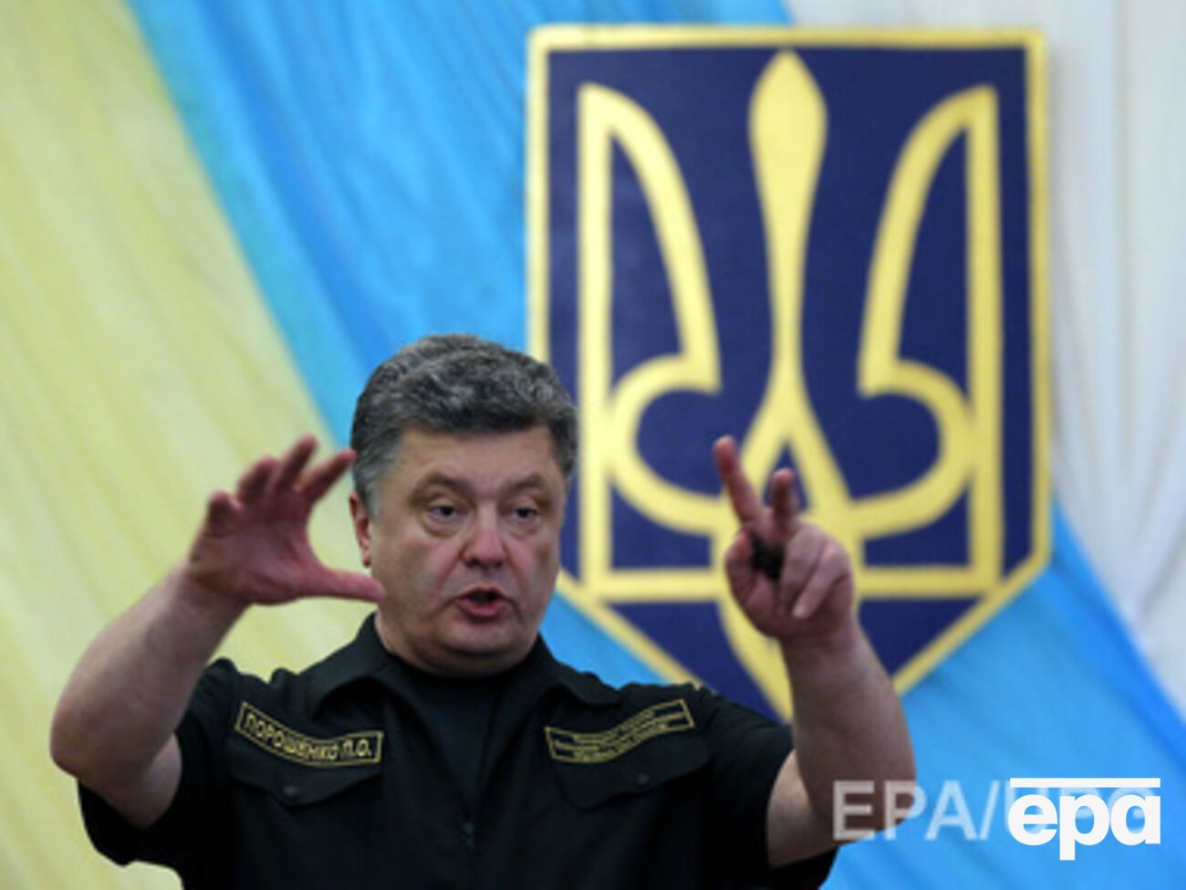 Порошенко посетил позиции сил АТО