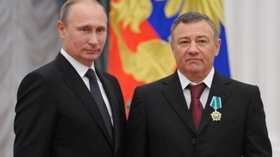 Владимир Путин и Аркадий Ротенберг
