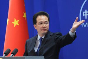 Хун Лэй призвал американских законодателей не внушать демонстрантам "ложные идеи"