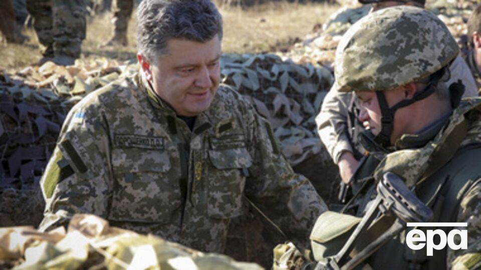 Порошенко заявил, что украинские бойцы чувствуют себя защищенными