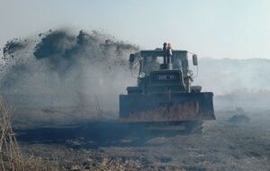 Пожары тушат 53 спасателя