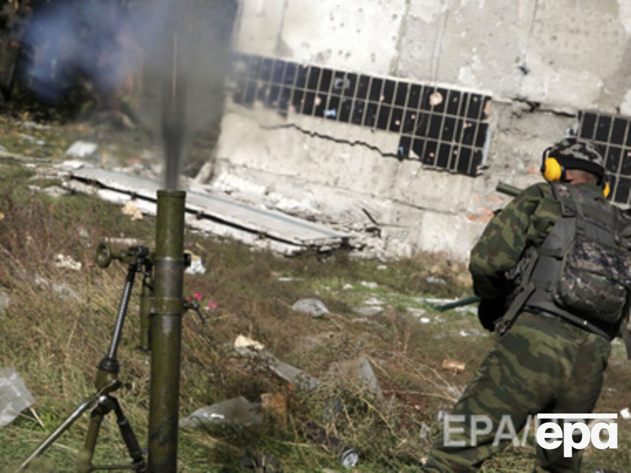 Боевики обстреляли колонну пограничников