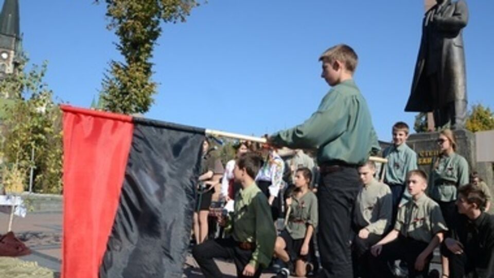 Во Львове прошел марш, посвященный годовщине создания УПА