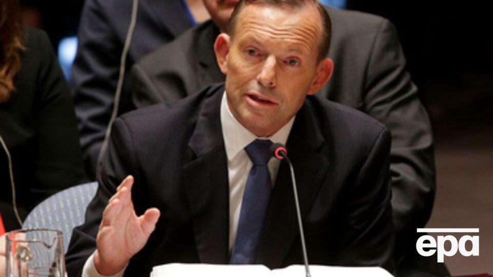 Тони Эбботт: Мы обязаны принять российского лидера