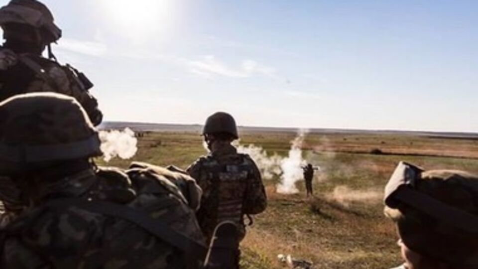 "Азов" уничтожил танк боевиков