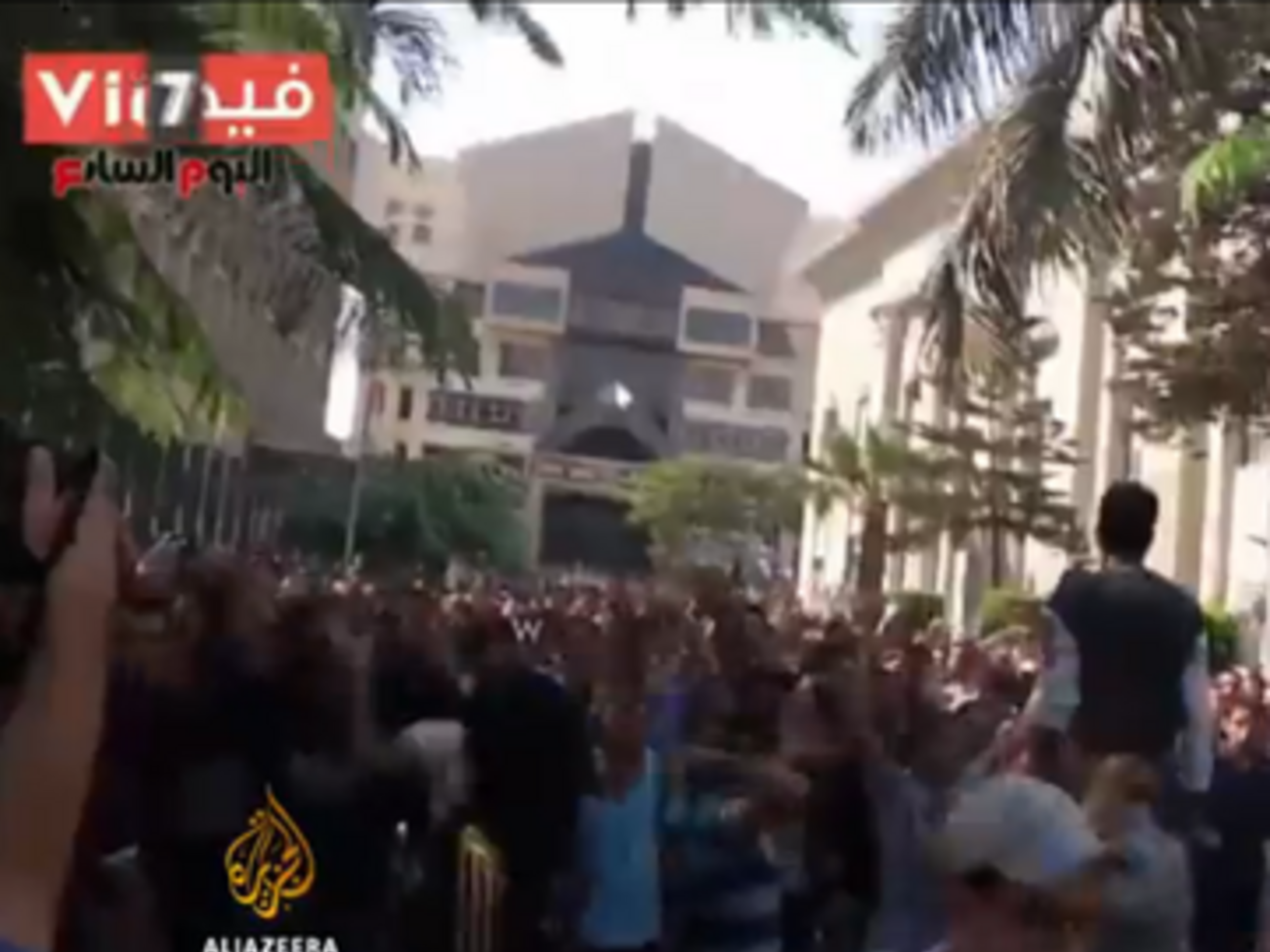 Студенты протестуют против ареста&nbsp;свергнутого президента Мухаммеда Мурси