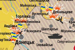 В СНБО назвали горячие точки конфликта на Донбассе