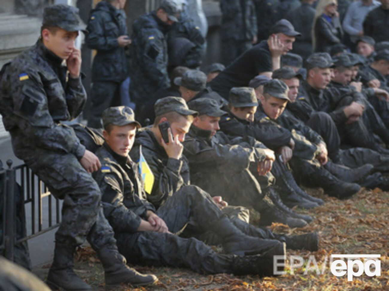 Парубий раскритиковал бойцов Нацгвардии, требующих демобилизации