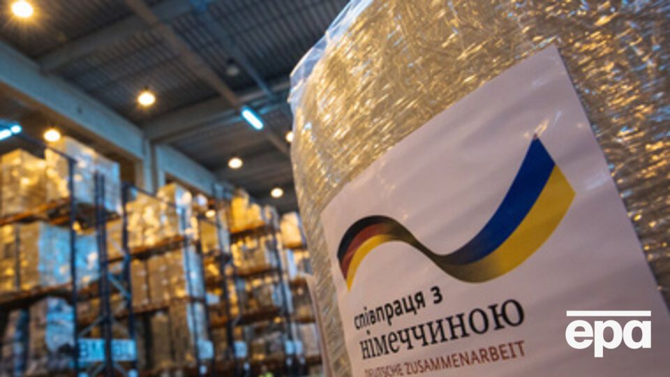 Первая партия гуманитарной помощи из Германии прибыла в Харьков