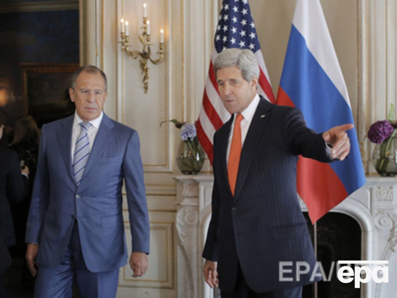 Глава МИД России Сергей Лавров и&nbsp;госсекретарь США Джон Керри