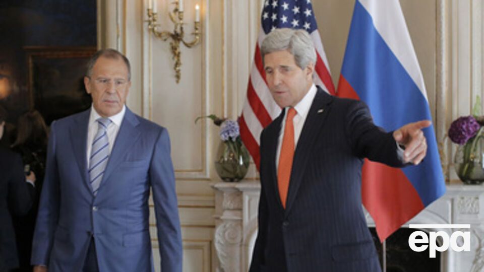 Глава МИД России Сергей Лавров и госсекретарь США Джон Керри