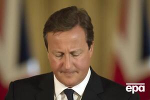 Премьер-министр Дэвид Кэмерон воздержался