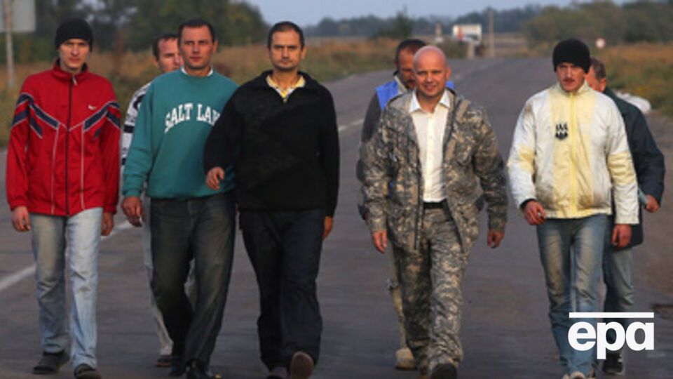 Из плена освобождена очередная партия украинских пленных