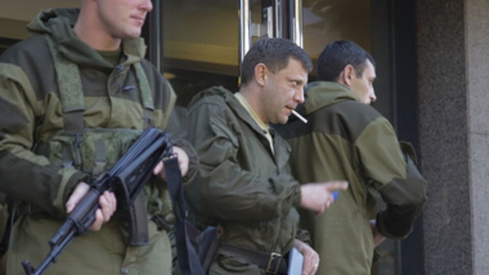 Самопровозглашенный премьер-министр "ДНР" Александр Захарченко