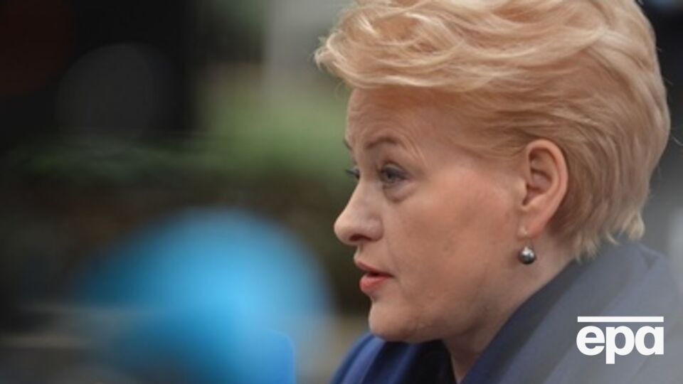 Грибаускайте призвала защищаться от пропаганды и информационных войн